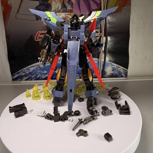 HG BD 1:144 高達創潛行者 Re:rise 黑神盾騎士高達 已砌 高達模型