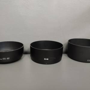 二手副廠Canon鏡頭遮光罩 ES-62、ES-68、ES-71II共兩款
