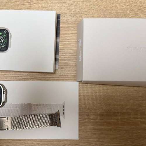 ⚠️不議價❗️Apple Watch Ultra 3 GPS + 流動網絡 49毫米 原色鈦金屬錶殼配 原色...