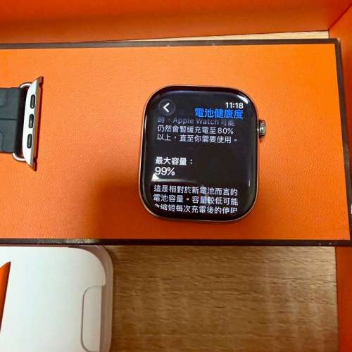 Apple Watch Hermes Series 10 46mm 鈦金屬