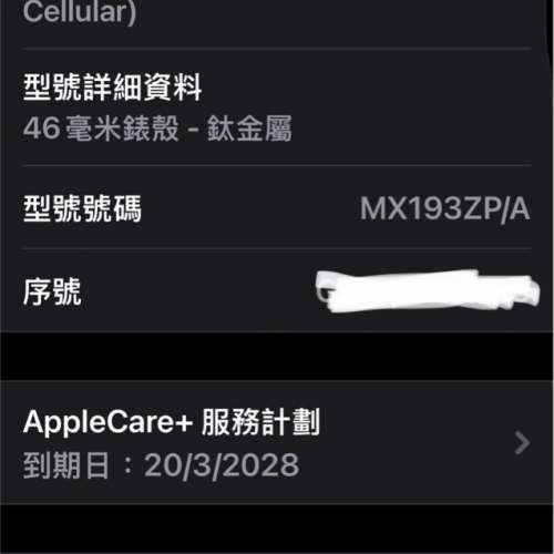 Apple Watch Hermes Series 10 46mm 鈦金屬