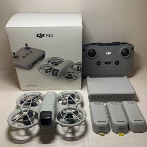 [觀塘實體店] 二手 DJI Neo Fly More Combo (共3電+充電管家+遙控器) 行貨 + Care ...