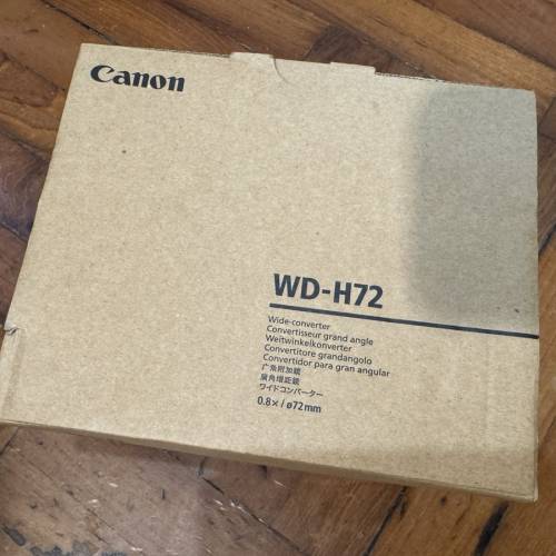 Canon WD-H72 廣角增距鏡 (0.8 倍)