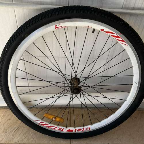 SOLAR 26吋 X 2.125 山地單車前輪胎, 連內外呔 ( 不包快拆捧) 全套 HK$100.00