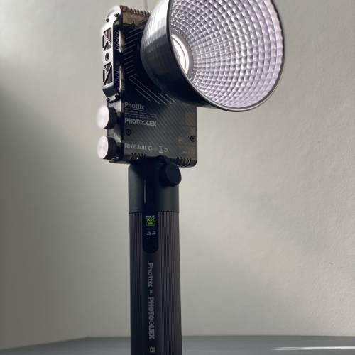 phottix q100c light 攝影燈 + pop mini snoot optical condenser m