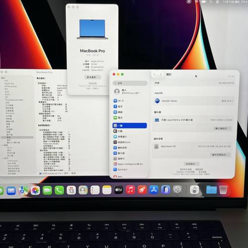 ✅M1Pro 10+16Core MacBook Pro 16Gram 512Gssd 16”吋 Liquid retina 蘋果手提筆記...