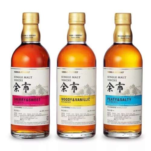 Nikka Yoichi 單一麥芽威士忌三款