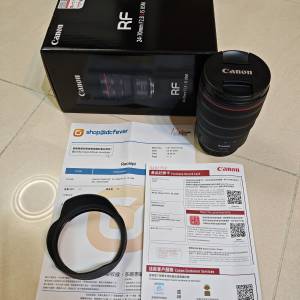 Canon RF 24-70mm F2.8L IS USM 5級 IS光學防震, 行貨日本製 02-03-2025購入, 0首 9...