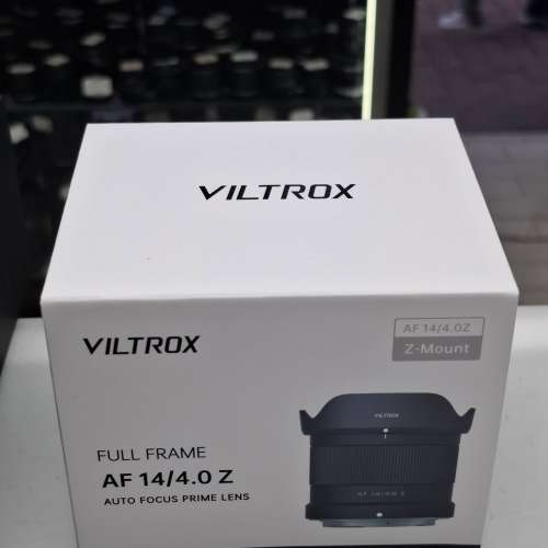 VILTROX AF 14MM F4 FULL FRAME NIKON Z MOUNT LIKE NEW