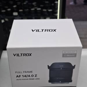 VILTROX AF 14MM F4 FULL FRAME NIKON Z MOUNT LIKE NEW