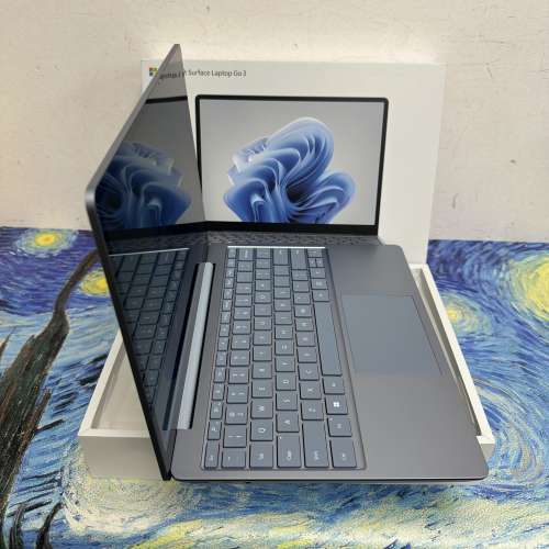 (全新迷你微軟手提電腦🔥)Microsoft Surface Laptop GO 3 12.4吋/i5-1235/8GB Ram/...