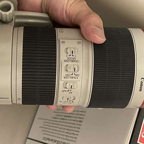Canon EF 70-200 f2.8 IS II