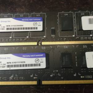 Team Desktop Ram DDR3 1600 16GB Kit (2x8GB)