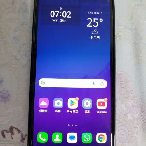 LG G7+ thinkQ 6+128gb 雙卡香港行貨可加micro sd卡。 中央處理器 Snapdragon 845 ...