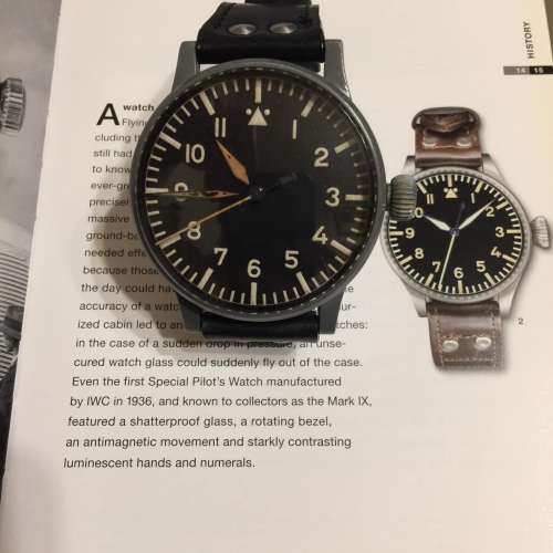 Lemania RLM Nav.B-Uhr FL23883 German Air Force