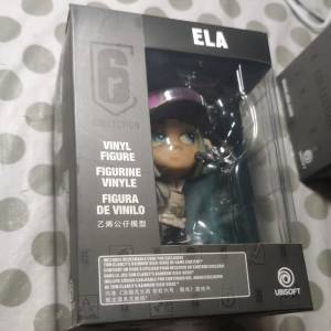 彩虹六號系列 3：Q版 10公分4吋手辦 - ELA 全新未拆封