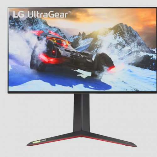 LG 27 吋 UltraGear&trade; 4K Nano IPS 1 毫秒(GtG) 遊戲顯示器，支援 144Hz / 160Hz