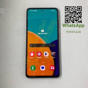 $(0.6) 90%Samsung A52 5G 8+256GB 藍色