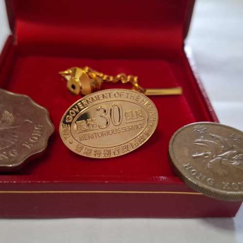 香港政府30年服務優良金牌