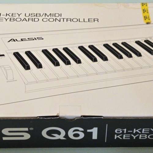 ALESIS Q61 MIDI KEYBOARD (midi controller)
