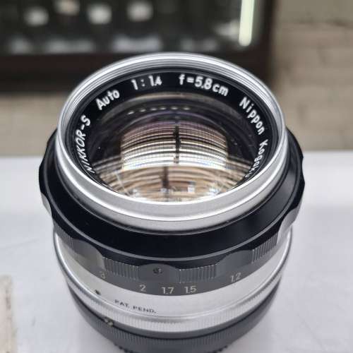 NIPPON KOGAKU NIKKOR-S 5.8CM F1.4 NON Ai MOUNT