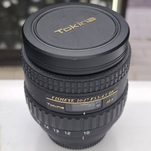 TOKINA AT-X FISHEYE 10-17 F3.5-4.5 DX NIKON MOUNT