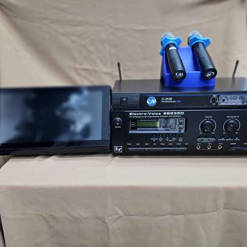 EV 卡拉ok擴音器 一套