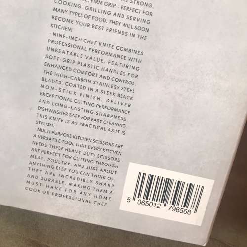 🔪 ABODE GASTRONOMY Kitchen Set of 3 Tongs/ Scissor/Knife NEW 全新 廚房三件套 ...