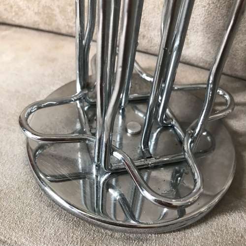 ☕️ Capsule Rack for NESPRESSO Rusty USED 咖啡膠囊架 旋轉 底座 有生鏽和花 ☕️