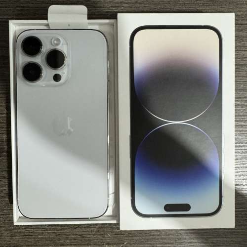 iPhone 14pro 512gb,港行雙卡，所有原裝，冇修冇拆，電池健康度80，全套齊！