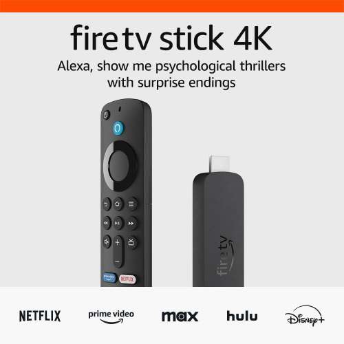 美版!Amazon Fire TV Stick 4K (2nd Gen), 2023 Release, 2/8GB,Wi-Fi 6,全新水貨!