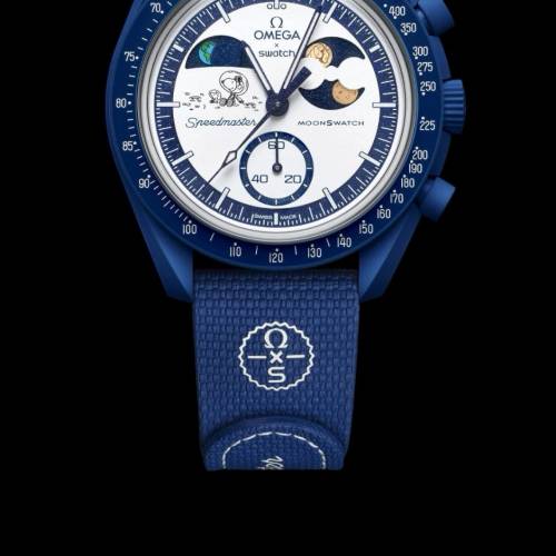 Omega x Swatch Mission to EarthPhase-MoonShine Gold 限定版手錶