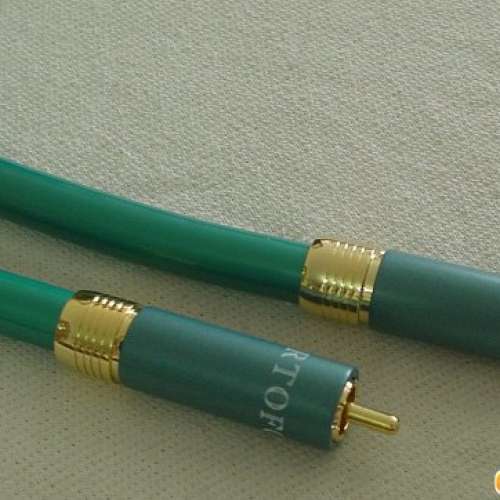 丹麥 "高度風" ORTOFON 8NX OFC 無氧銅 OCC 單晶銅 HI-FI Cable 發燒音頻訊號線一對...