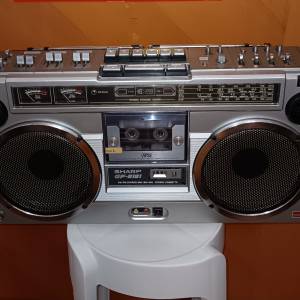 Sharp GF-9191 收音卡式機,平售.