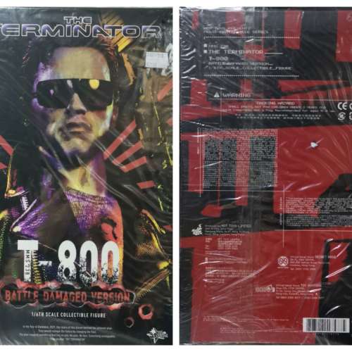 Hot Toys MMS 238 The Terminator 未來戰士 – T-800 (Battle Damaged Version)