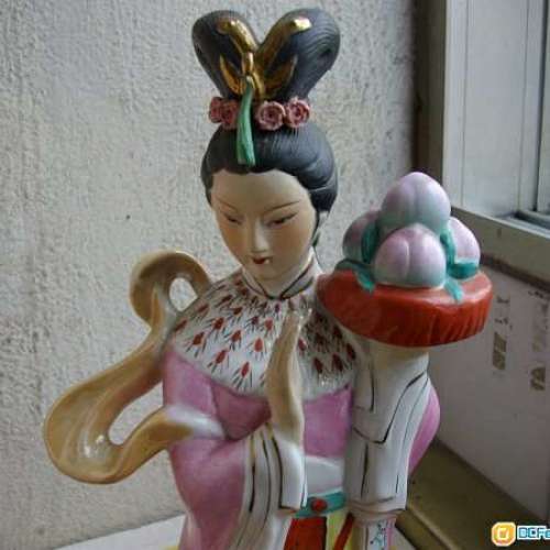 吉祥超靚觀音像(瓷制)