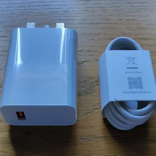 全新 小米33W快充火牛連快充cable (Poco X5 配件) 支持 PD, QC3.0