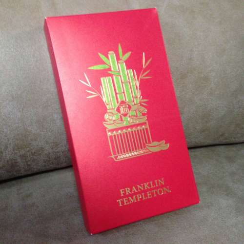 🎁 FRANKLIN TEMPLETON New Year Envelope NEW 全新 富蘭克林鄧普頓 祝福 竹福 利...