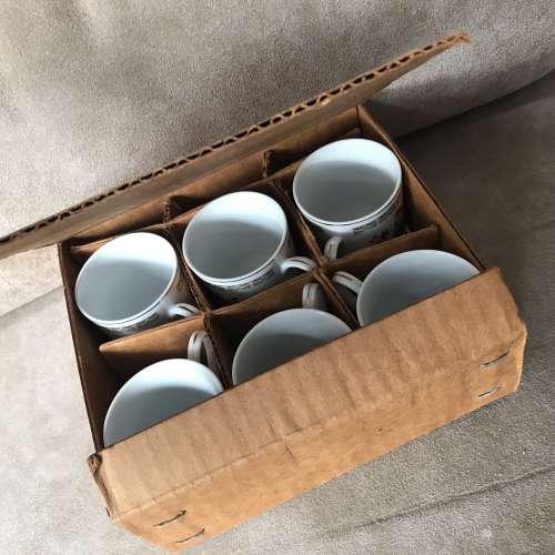 🍵 Ceramic 6pc Set mini tea cups NEW 全新 陶瓷杯 6件套 迷你 🍵