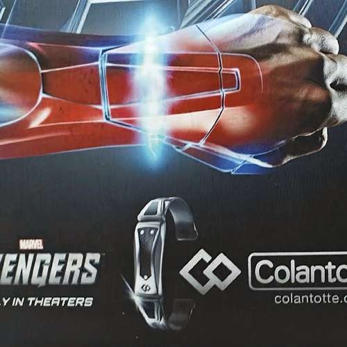 Colantotte克郎托天鋼鐵侠磁石健康手環復仇者聯盟同款