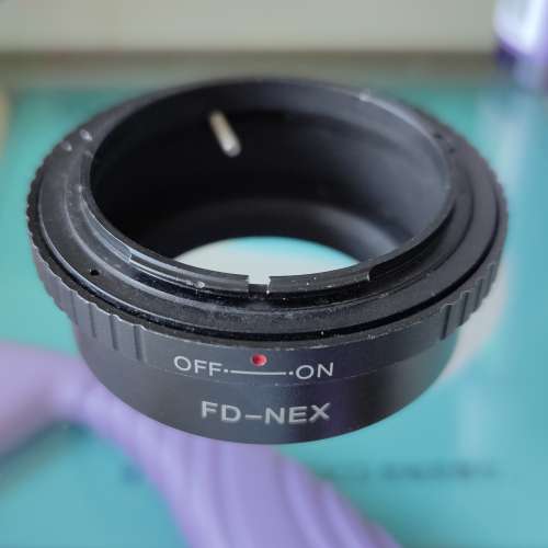 FD CY - NEX adapter mount