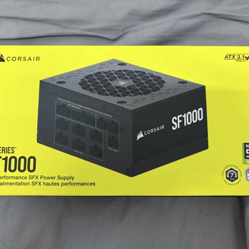 Corsair SF1000 1000W 80Plus Platinum SFX 全模組電源