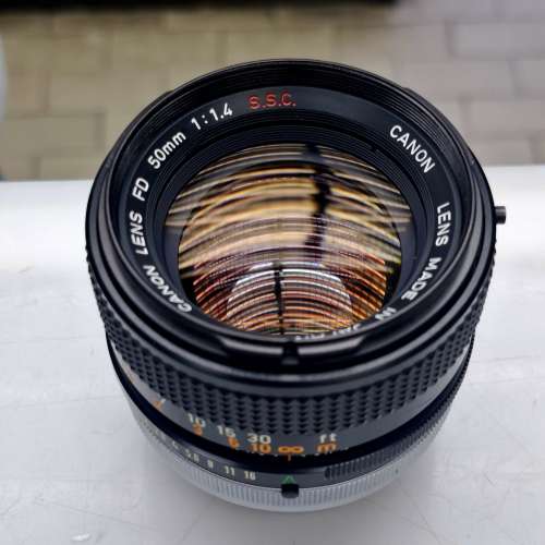 CANON FD 50MM F1.4 S.S.C