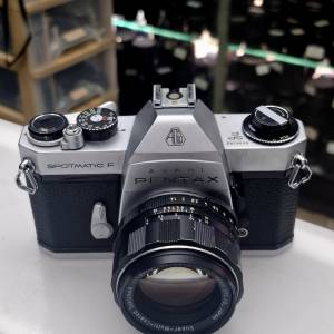 PENTAX SPORTMATIC F SP + SUPER TAKUMAR 55MM F1.4 全正常