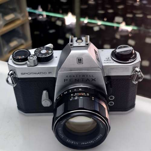 PENTAX SPORTMATIC F SP + SUPER TAKUMAR 55MM F1.4 全正常