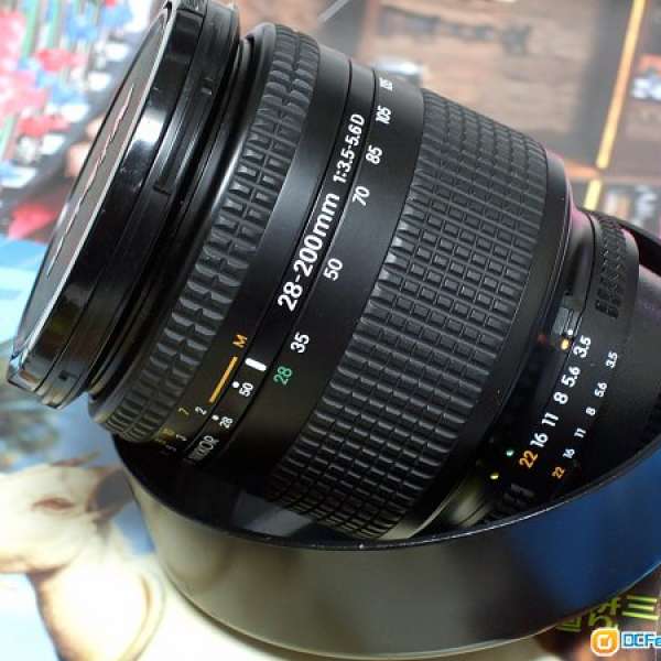 Nikon AF 28-200mm f/3.5-5.6 D Full Frame Lens 全片幅鏡