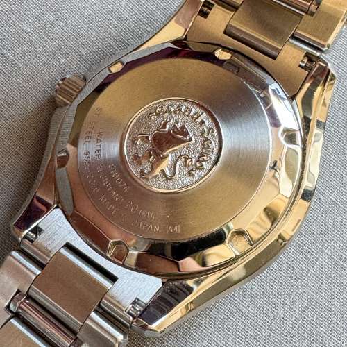 近全新 少有帶格出廠足長 全套 GRAND SEIKO SBGR019 市場少有 定位高級運動機械腕錶...