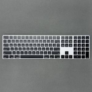 Apple Magic Keyboard with Numeric Keypad (Black Keys) for Mac 銀黑色帶數字鍵