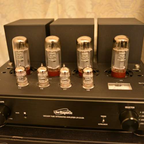 Line Magnetic LM211 合併擴音膽機