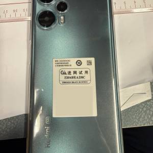 小米紅米 Note 12 Turbo 5G星海藍，飛人機MH Now / Pokemon Go